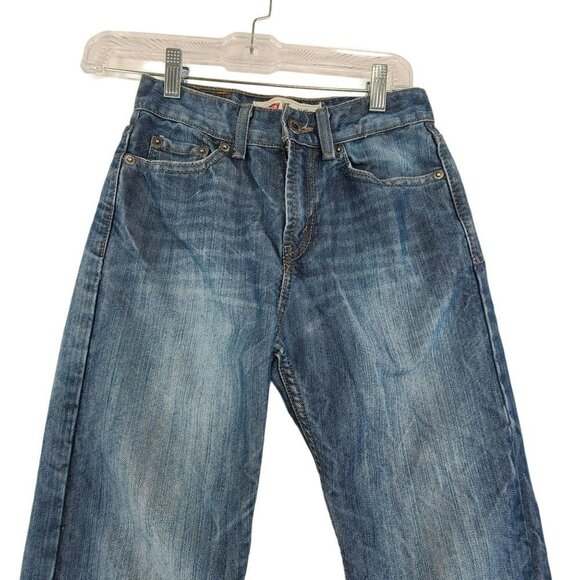 Levi's  Girl's 514 Slim Straight Leg Blue Jeans Size 14 - Picture 3 of 14